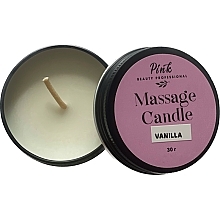 Парфумерія, косметика Масажна свічка з ароматом "Ваніль" - Pink Massage Candle Vanilla