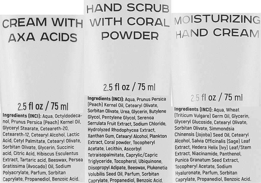 Набор - Yucos Silk Manicure (cr/hand/75ml + scrub/hand/75ml + cr/75ml) — фото N5