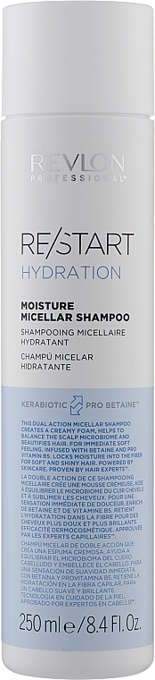 Шампунь для зволоження волосся - Revlon Professional Restart Hydration Shampoo — фото N3