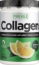 Коллаген с витамином С и цинком, лимонад - PureGold Collagen Marha — фото N1
