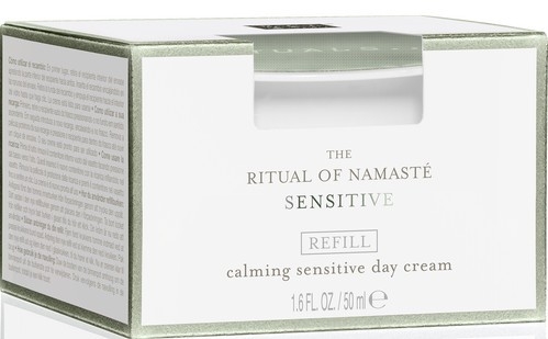 Успокаивающий дневной крем для лица - Rituals The Ritual Of Namaste Calming Sensitive Day Cream Refill (сменный блок) — фото N2