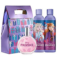 Avon From the Movie Disney Frozen II - Набор(shm/200ml + edt/50ml + sh/gel/200ml + bag) — фото N1