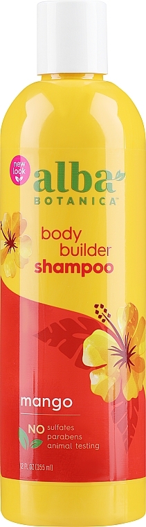Зволожуючий шампунь - Alba Botanica Natural Hawaiian Shampoo Body Builder Mango — фото N1