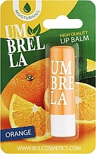 Духи, Парфюмерия, косметика Бальзам для губ в блистере "Апельсин" - Umbrella High Quality Lip Balm Orange