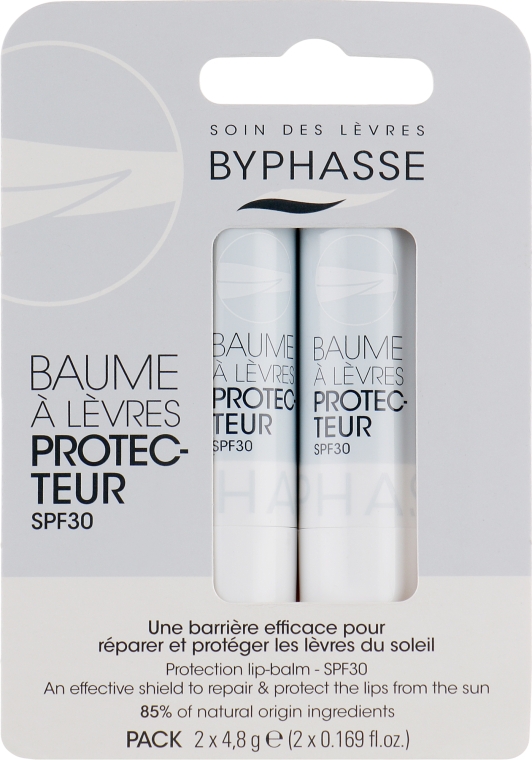 Бальзам для губ - Byphasse Protection Lip Balm SPF30 — фото N1