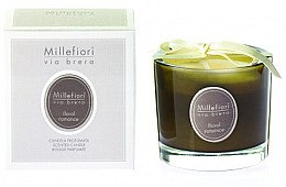 Парфумерія, косметика Ароматична свічка "Квітковий роман" - Millefiori Milano Via Brera Candle Floral Romance