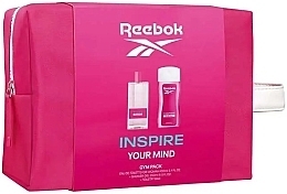 Парфумерія, косметика Reebok Inspire Your Mind - Набір (edt/100ml + sh/gel/250ml + bag/1pcs)