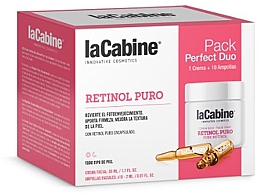 Духи, Парфюмерия, косметика Набор по уходу за лицом - La Cabine Pure Retinol (amp/10x2ml + cr/50ml)