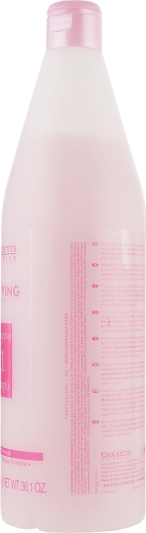 Очищающий шампунь для всех типов волос - Salerm 21 Purifying Shampoo — фото N2