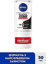 Антиперспірант "Чорне та Біле" - NIVEA Black & White Max Protection Anti-Perspirant — фото N2
