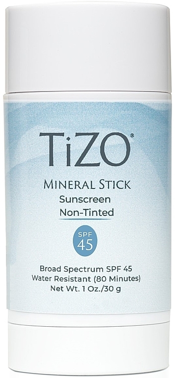 Стік для обличчя мінеральний, сонцезахисний без відтінку - TiZO Mineral Stick Non-Tinted SPF 45 — фото N1