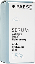 Парфумерія, косметика УЦІНКА! Гіалуронова сироватка для обличчя - Paese Serum *