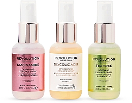 Набор - Revolution Skincare Mini Essence Spray Collection So Soothing (spray/50ml + spray/50ml + spray/50ml) — фото N2