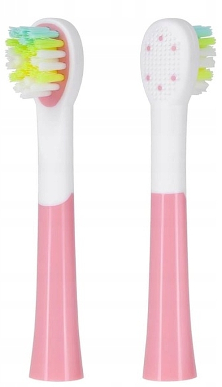 Сменная насадка для звуковой зубной щетки девочек, 2 шт. - Teesa Sonic Junior Girl Soft Toothbrush Heads  — фото N1