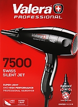 Профессиональный фен для волос SXJ7500DRC, черный - Valera Swiss Silent Jet 7500 Light Ionic Rotocord — фото N3