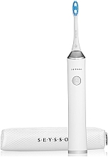 Парфумерія, косметика Звукова зубна щітка, біла - Seysso Oxygen O-Sonic Toothbrush