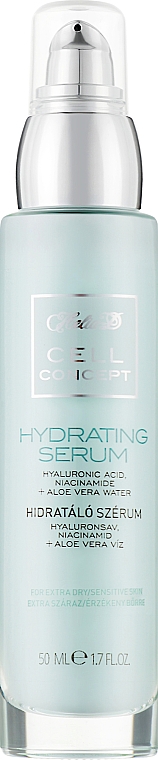 Увлажняющая сыворотка для сухой и чувствительной кожи лица - Helia-D Cell Concept Hydrating Serum — фото N1