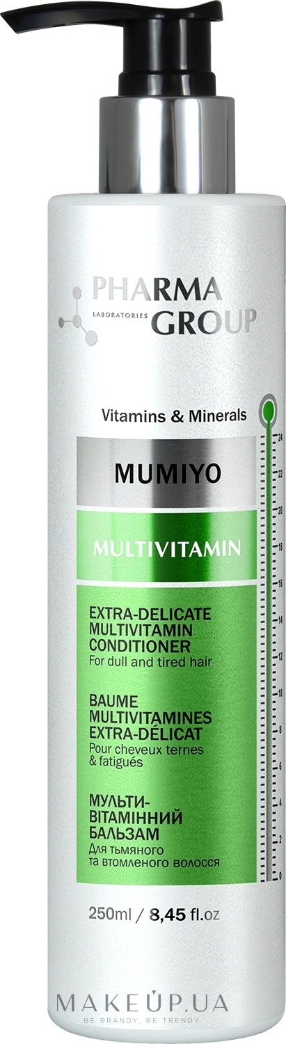 Бальзам для волос мультивитаминный - Pharma Group Laboratories Multivitamin + Moomiyo Conditioner — фото 250ml