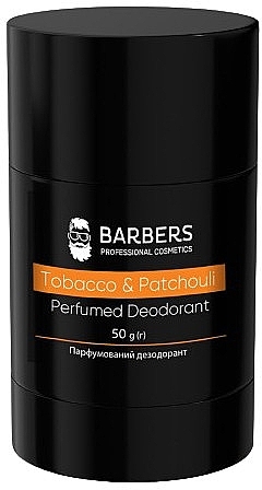 Парфюмированный дезодорант - Barbers Tobacco & Patchouli Perfumed Deodorant