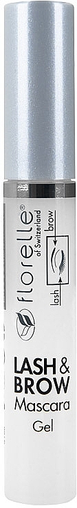Фіксувальний гель для брів та вій - Florelle Lash & Brow Mascara Gel — фото N1