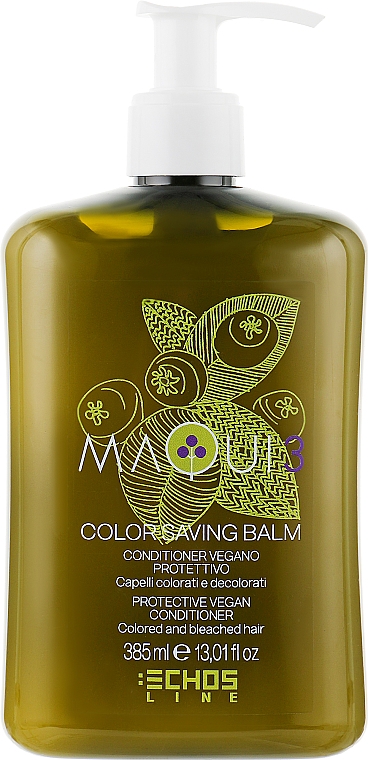 Кондиционер для окрашенных волос - Echosline Maqui 3 Color Saving Balm — фото N1