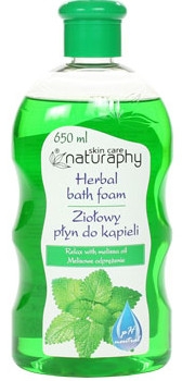 Пена для ванны «Мелисса» - Bluxcosmetics Naturaphy Herbal Bath Foam — фото N1