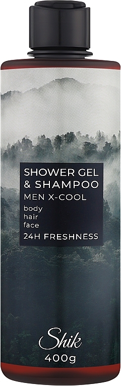 Гель-шампунь для душа и волос - Shik Men X-Cool Shower Gel&Shampoo — фото N1