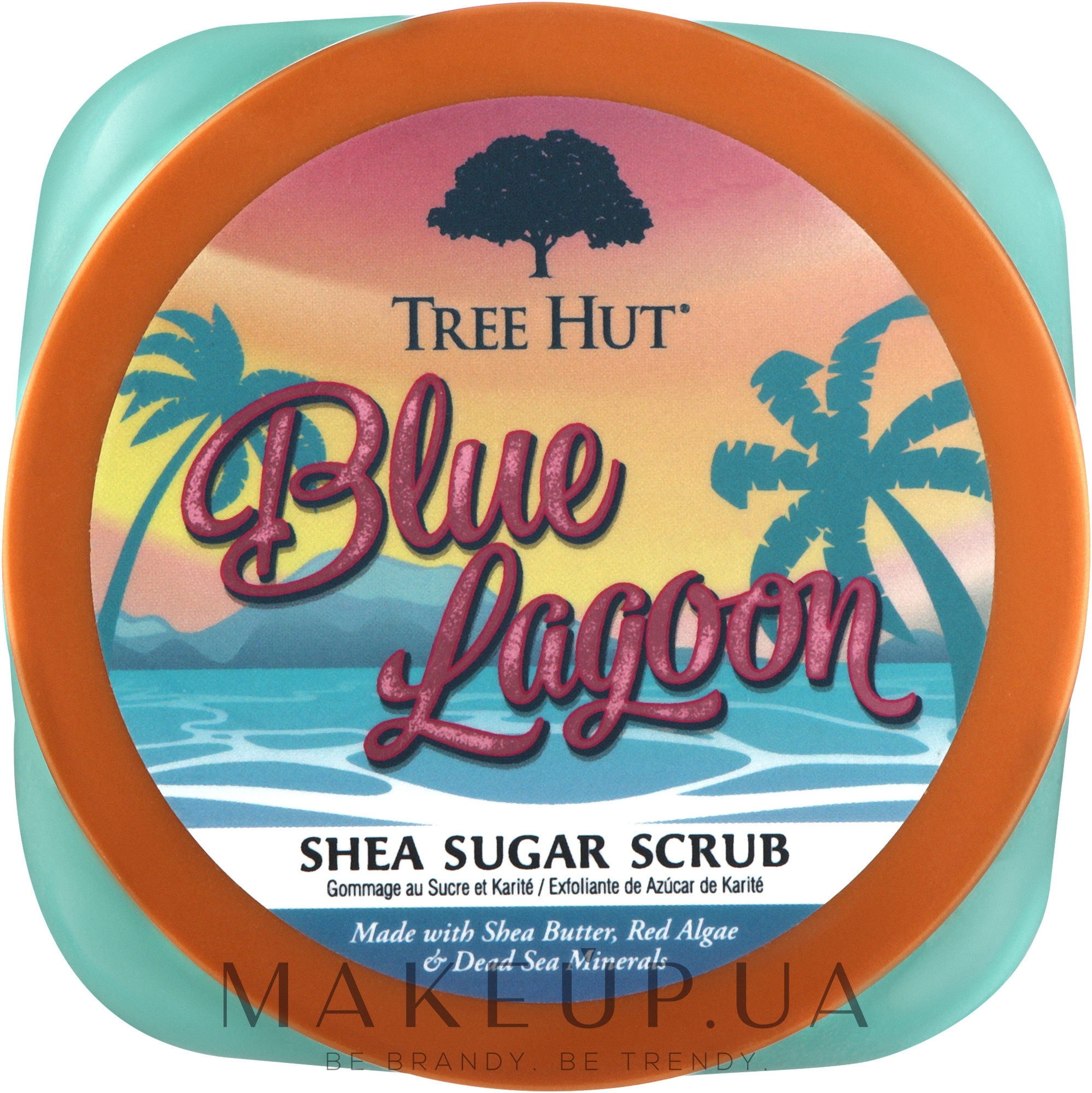 Скраб для тіла "Блакитна лагуна" - Tree Hut Blue Lagoon Sugar Scrub — фото 510g
