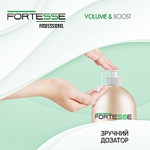 Шампунь для объема волос - Fortesse Professional Volume & Boost Shampoo For Thin Hair — фото N8