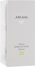 Парфумерія, косметика Наносироватка з ГАМК- і NANA-кислотами - Arkana Neuro Gaba & Nana Serum