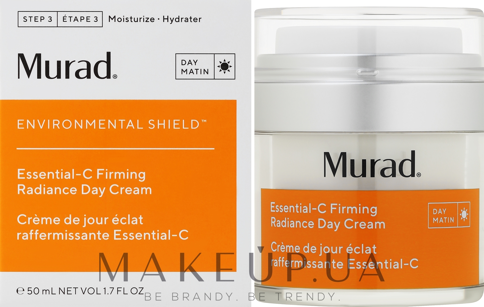 Укрепляющий дневной крем для сияния кожи - Murad Essential-C Firming Radiance Day Cream — фото 50ml