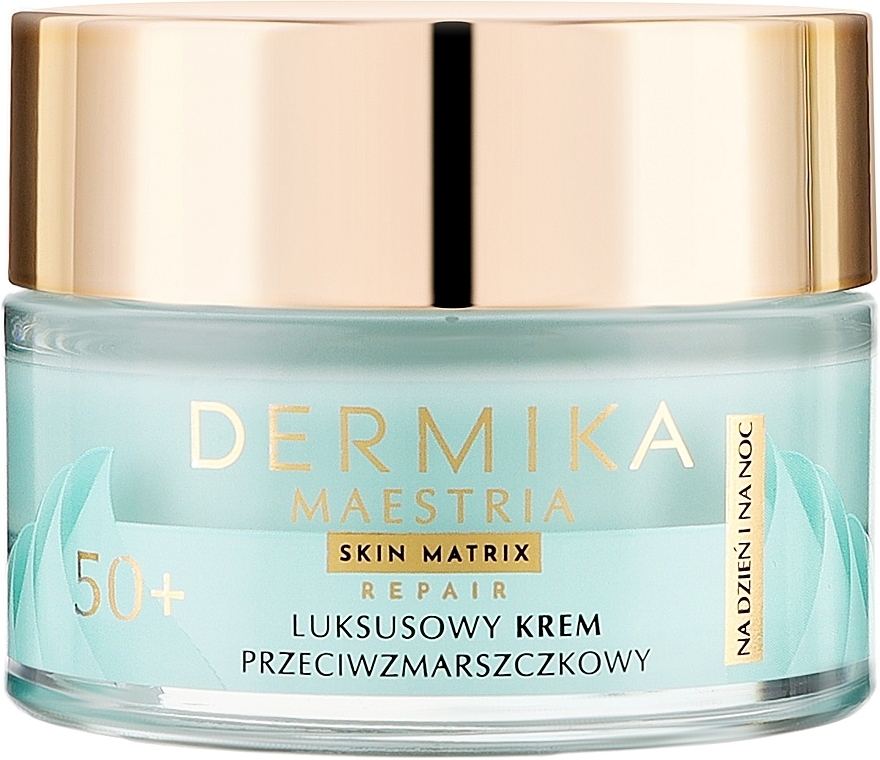 Роскошный крем против морщин 50+ на день и ночь для зрелой и чувствительной кожи - Dermika Maestria Skin Matrix  — фото N1