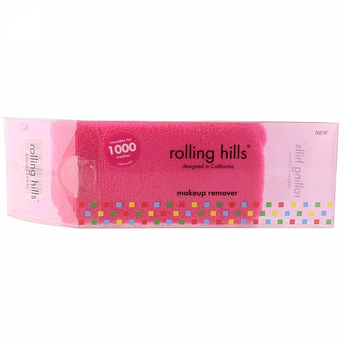 Рушник для зняття макіяжу, рожевий - Rolling Hills Makeup Remover Pink — фото N1