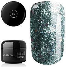 Гібридний гель для нігтів - Silcare The Garden of Colour Hybrid Gel Diamond — фото N1