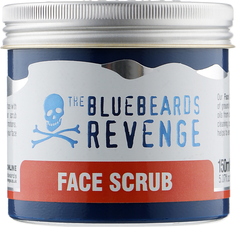 Чоловічий скраб для обличчя - The Bluebeards Revenge Face Scrub — фото N1