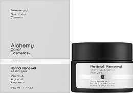 Ночной обновляющий крем для лица с ретинолом - Alchemy Care Cosmetics Antiaging Retinol Renewal — фото N2