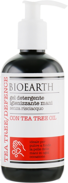 Антисептик для рук на основе спирта и чайного дерева - Bioearth