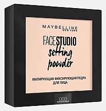 Духи, Парфюмерия, косметика Пудра для лица - Maybelline New York Face Studio Setting Powder
