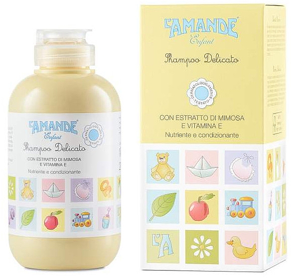 Деликатный шампунь для детей - L'Amande Enfant Gentle Children Shampoo — фото N1