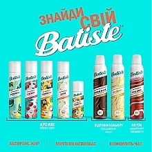 Сухий шампунь для темного волосся - Batiste Dry Shampoo Dark and Deep Brown a Hint of Color — фото N8