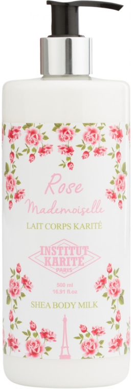 Крем-гель для душа "Роза" - Institut Karite Rose Mademoiselle Shea Cream Wash — фото N3