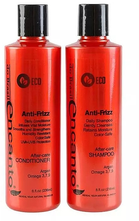 Набор - Encanto Anti-Frizz After-Care Set (shm/236ml + cond/236ml) — фото N1