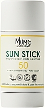 Духи, Парфюмерия, косметика Солнцезащитный стик SPF50 для лица - Mums With Love Sun Stick SPF50