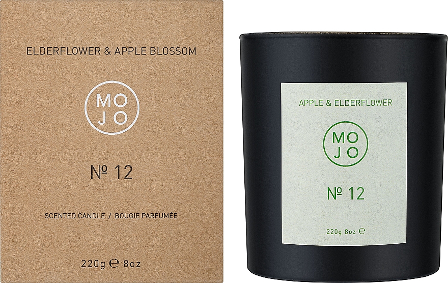 Mojo Elderflower & Apple Blossom №12 - Ароматическая свеча — фото N2