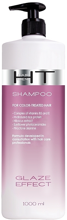 Шампунь для окрашенных волос "Эффект глазирования" - Hair Trend Glaze Effect Shampoo