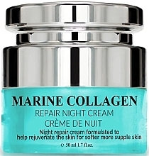 Нічний крем з морським колагеном - Eclat Skin London Marine Collagen Repair Night Cream — фото N1