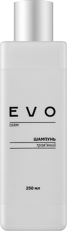 Травяной шампунь для волос - EVO derm — фото N2