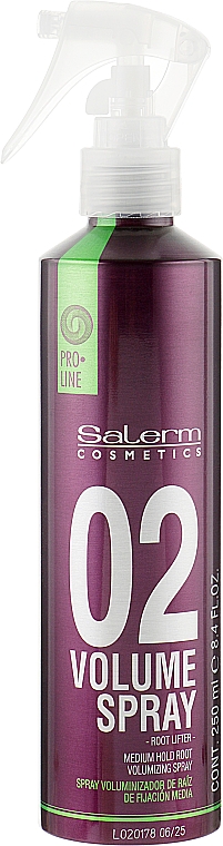 Спрей-объем для укладки волос - Salerm Pro Line Volume Spray — фото N1