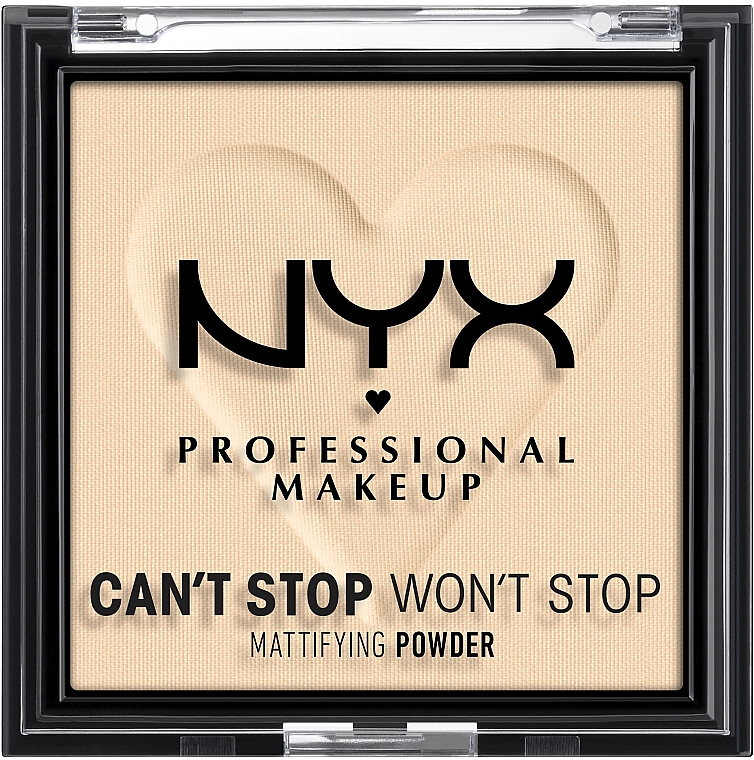  Матуюча пудра для обличчя - NYX Professional Makeup Can't Stop Won't Stop Mattifying Powder