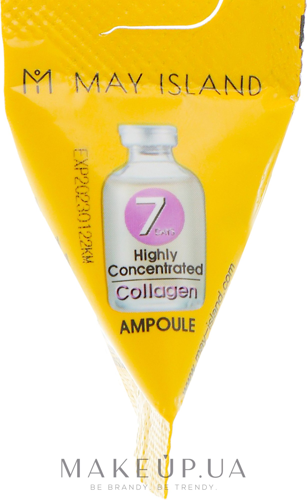Высококонцентрированная сыворотка с коллагеном - May Island 7 Days Collagen Ampoule — фото 3g